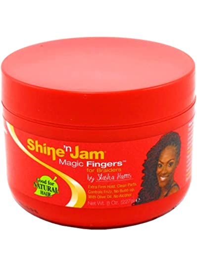 Ampro Shine n' Jam Magic Fingers Setting Mousse For Braiders (12 oz)