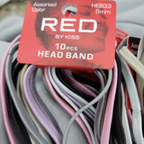 Red by Kiss 10 PCS Headband