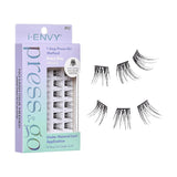 I Envy By Kiss Press & Go Press On Cluster Lashes Minimal IP03