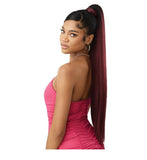 Outre Pretty Quick Velvety Soft Wrap Around Ponytail - BONE STRAIGHT 34"