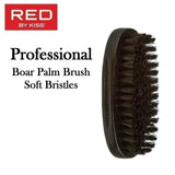 RED By Kiss 100% Boar Soft Palm Brush (BOR01)