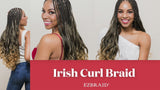 EZBRAID Irish Curl Braid 22" 3X (Pre-Stretched) 26"