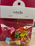 Isabella Mini Butterfly Clips