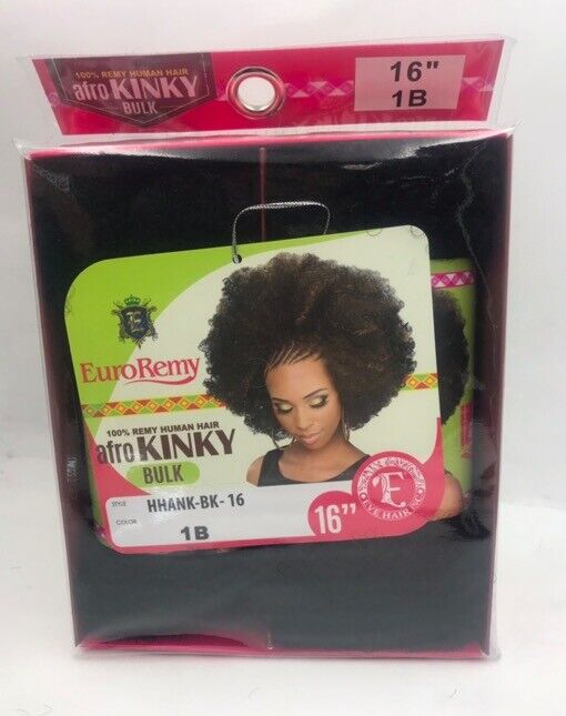 EVE HAIR AFRO KINKY BULK HUMAN HAIR 16 (100% Remy Human Hair) – Curly Gurl  Luv Beauty Supply