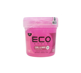 ECO Style- Curl & Wave Styling Gel - Pink 16 OZ