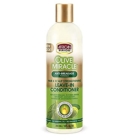 AFRICAN PRIDE OLIVE OIL LEAVE-IN CONDITIONER- 12OZ