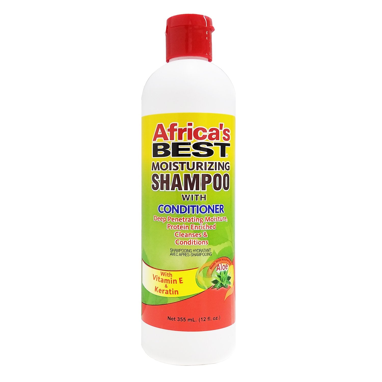 snemand paritet overfladisk AFRICA'S BEST MOISTURIZING SHAMPOO WITH CONDITIONER- 12OZ – Curly Gurl Luv  Beauty Supply