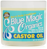 BLUE MAGIC ORGANICS CASTOR OIL-12 OZ