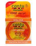 CANTU SHEA BUTTER FOR NATURAL HAIR EXTRA HOLD EDGE GEL- 2.25 OZ