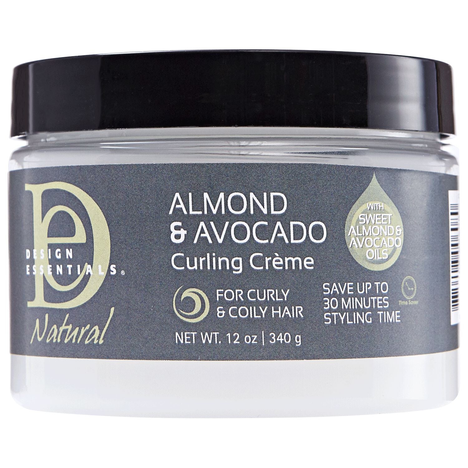 DESIGN ESSENTIALS Natural Almond & Avocado Curling Creme