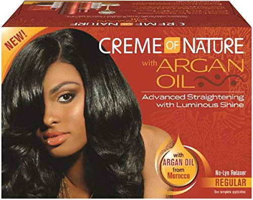 CREME OF NATURE WITH ARGAN OIL-RELAXER (REGULAR)