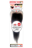 Eve Hair 4 x 5 100% Brazilian Remy Hair Lace Closure Straight 12″