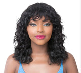 It's a Wig- HH Wet N Wavy Natural Deep Water 16"