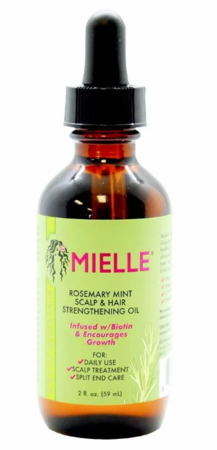 Mielle Rosemary Mint Scalp & Hair Strengthening Oil 2 oz – Curly