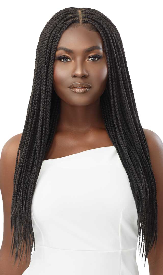 Outre 13x4 Lace Frontal Wig-  26" Knotless Box Braids