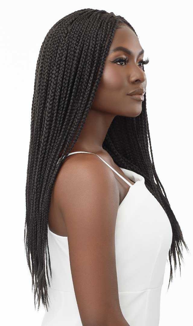 Outre 13x4 Lace Frontal Wig-  26" Knotless Box Braids