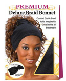 Annie Ms. Remi Deluxe Braid Bonnet Black 04551