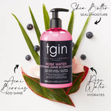 TGIN ROSE WATER LEAVE-IN CONDITIONER-13 OZ