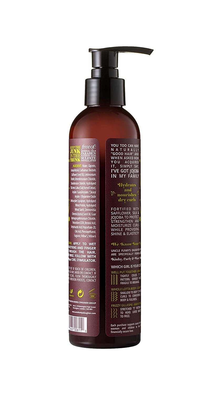 UNCLE FUNKY'S DAUGHTER GOOD HAIR CONDITIONING STYLING CREME- 8 OZ