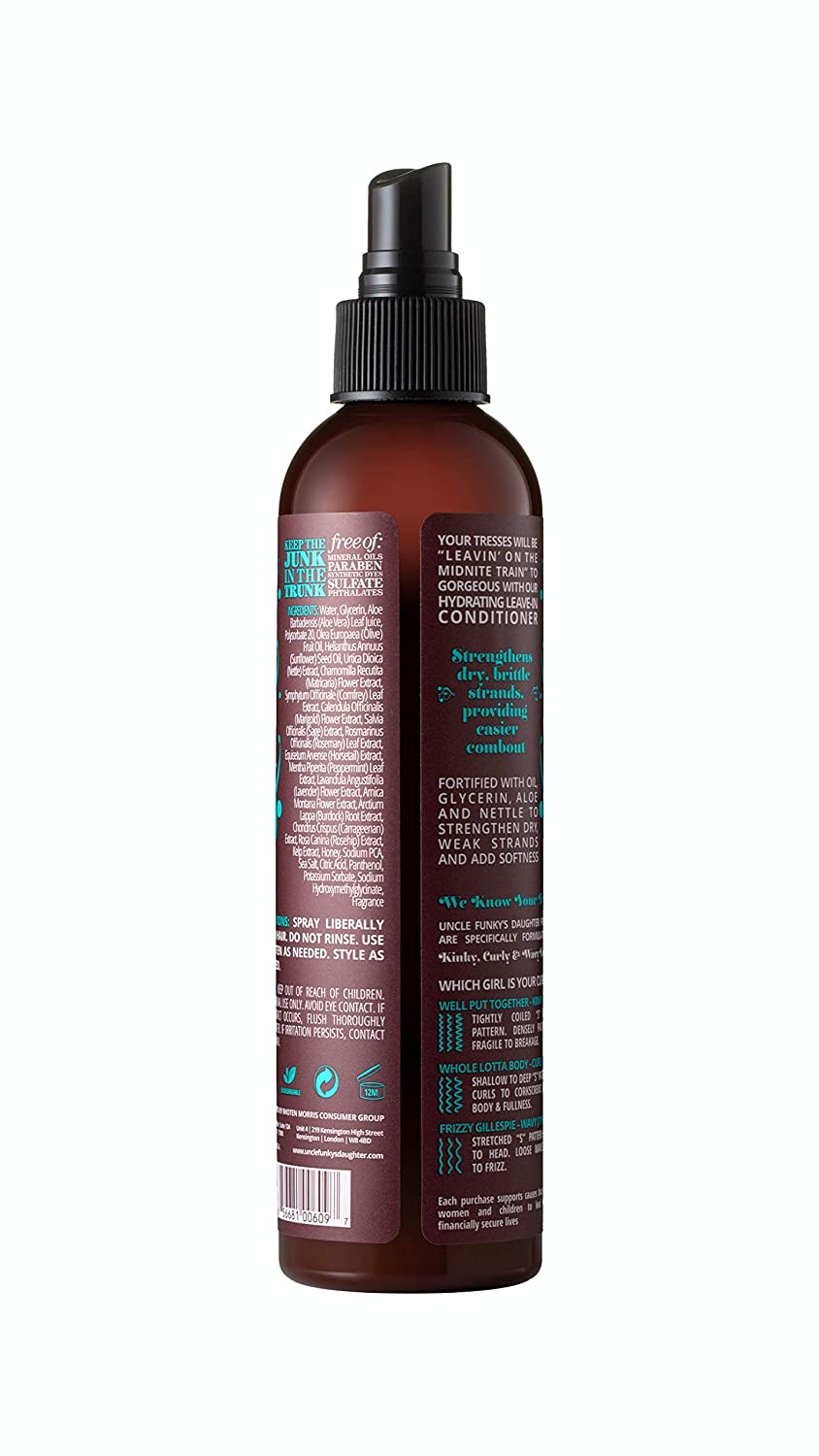 UNCLE FUNKY'S DAUGHTER MIDNITE TRAIN LEAVE IN CONDITIONER- 8 OZ