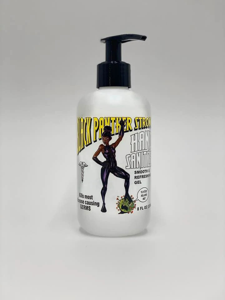 Black Panther Strong Hand Sanitizer 8oz