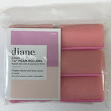 Diane 1 1/2in. Pink Foam Rollers