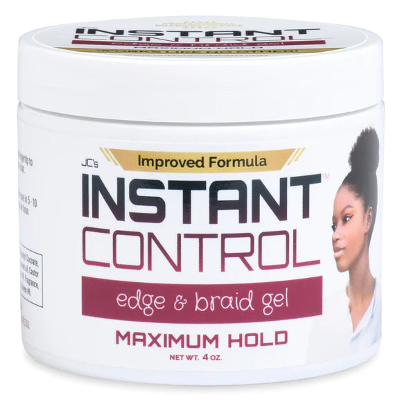 JC'S INSTANT CONTROL EDGE AND BRAID GEL – Curly Gurl Luv Beauty Supply