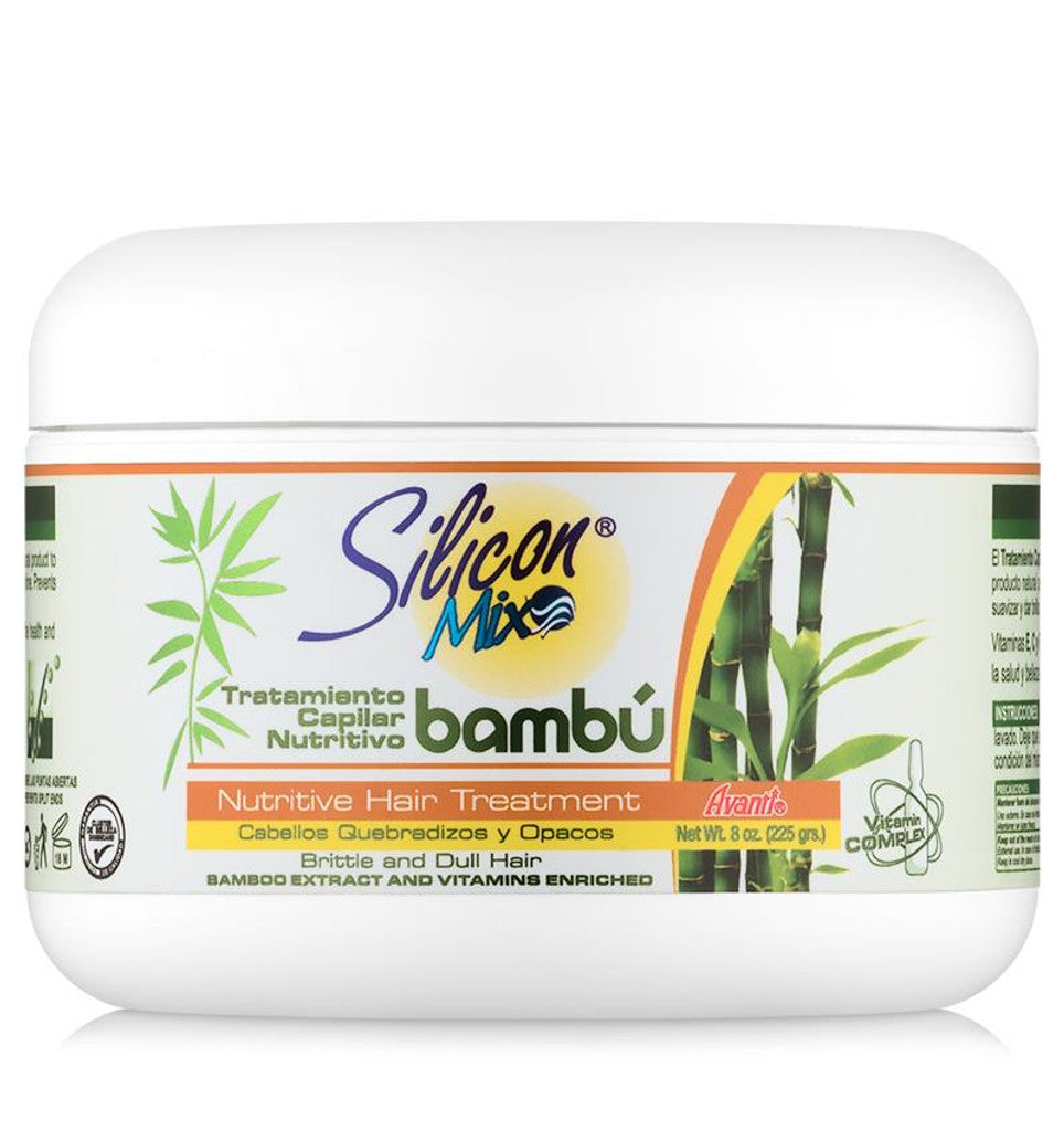 Silicon Mix Avanti Hair Treatment, Nutritive, Bambu, Brittle and Dull Hair - 8 oz