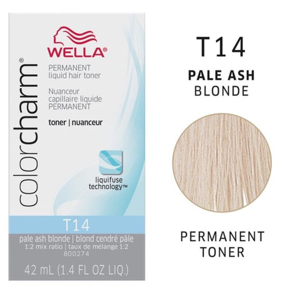 COLOR CHARM WELLA PERMANENT LIQUID HAIR TONER – Curly Gurl Luv Beauty Supply
