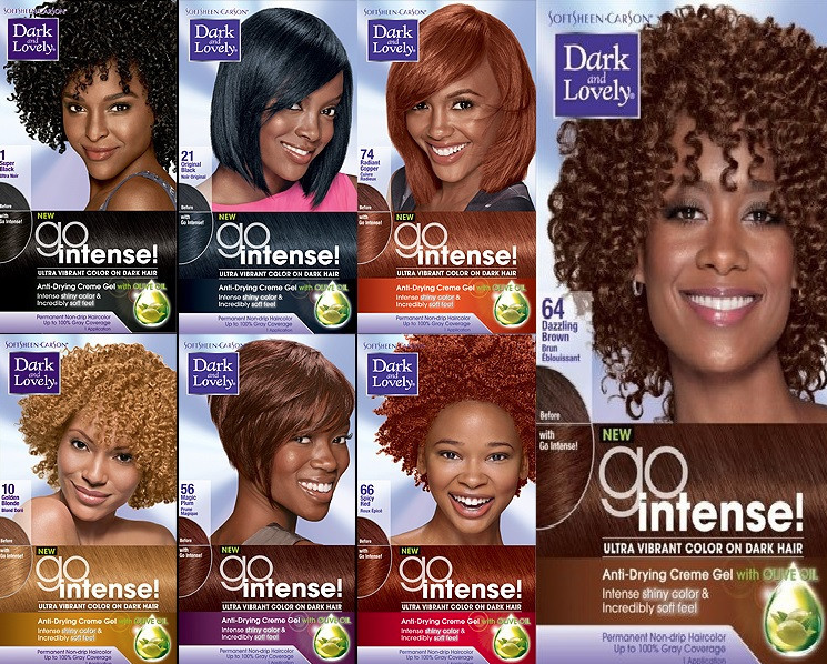 Dark And Lovely Go Intense Permanent Hair Colors